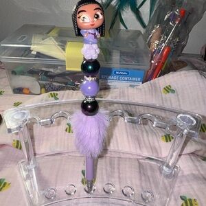 Disney Purple and Black Asha Pen